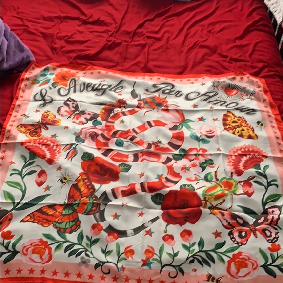 Gucci Garden Print Shawl - Picture 1 of 1